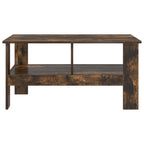 Tavolino da salotto Rovere fumé 90 x 50 x 45 cm