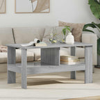 Tavolino da salotto Grigio Sonoma 90 x 50 x 45 cm