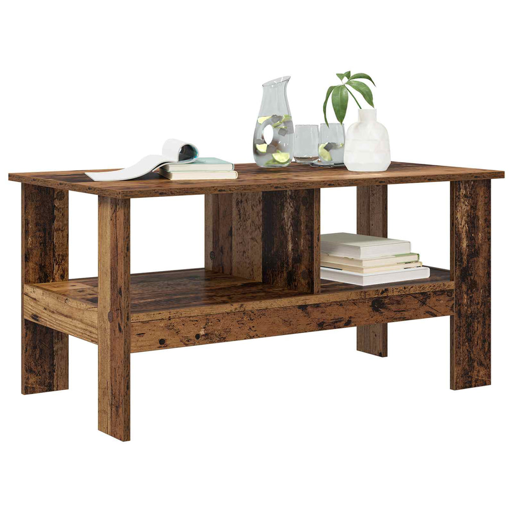 Tavolino da salotto Legno vecchio 90 x 50 x 45 cm