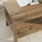 Tavolino da salotto Rovere artigianale 90 x 50 x 45 cm