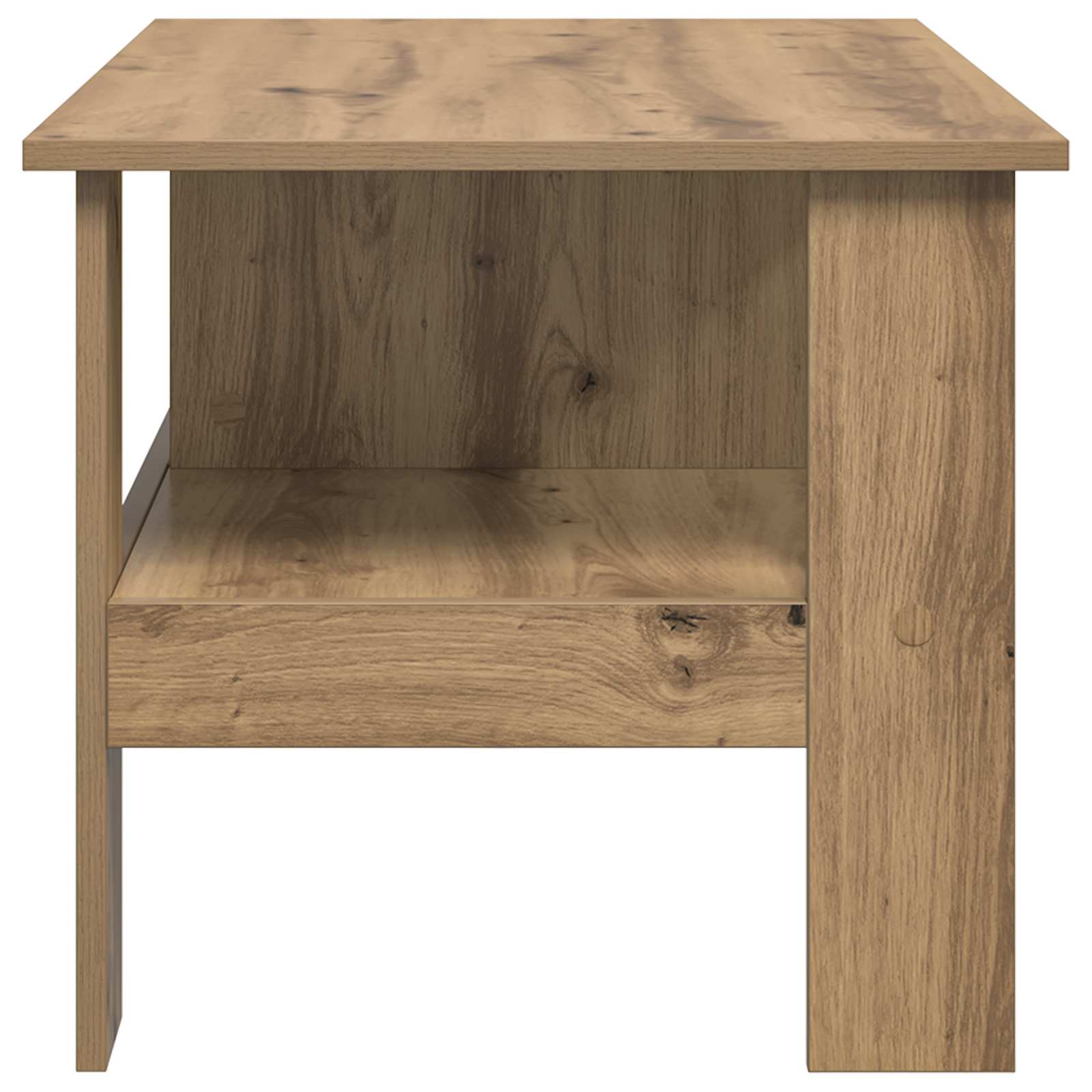 Tavolino da salotto Rovere artigianale 90 x 50 x 45 cm