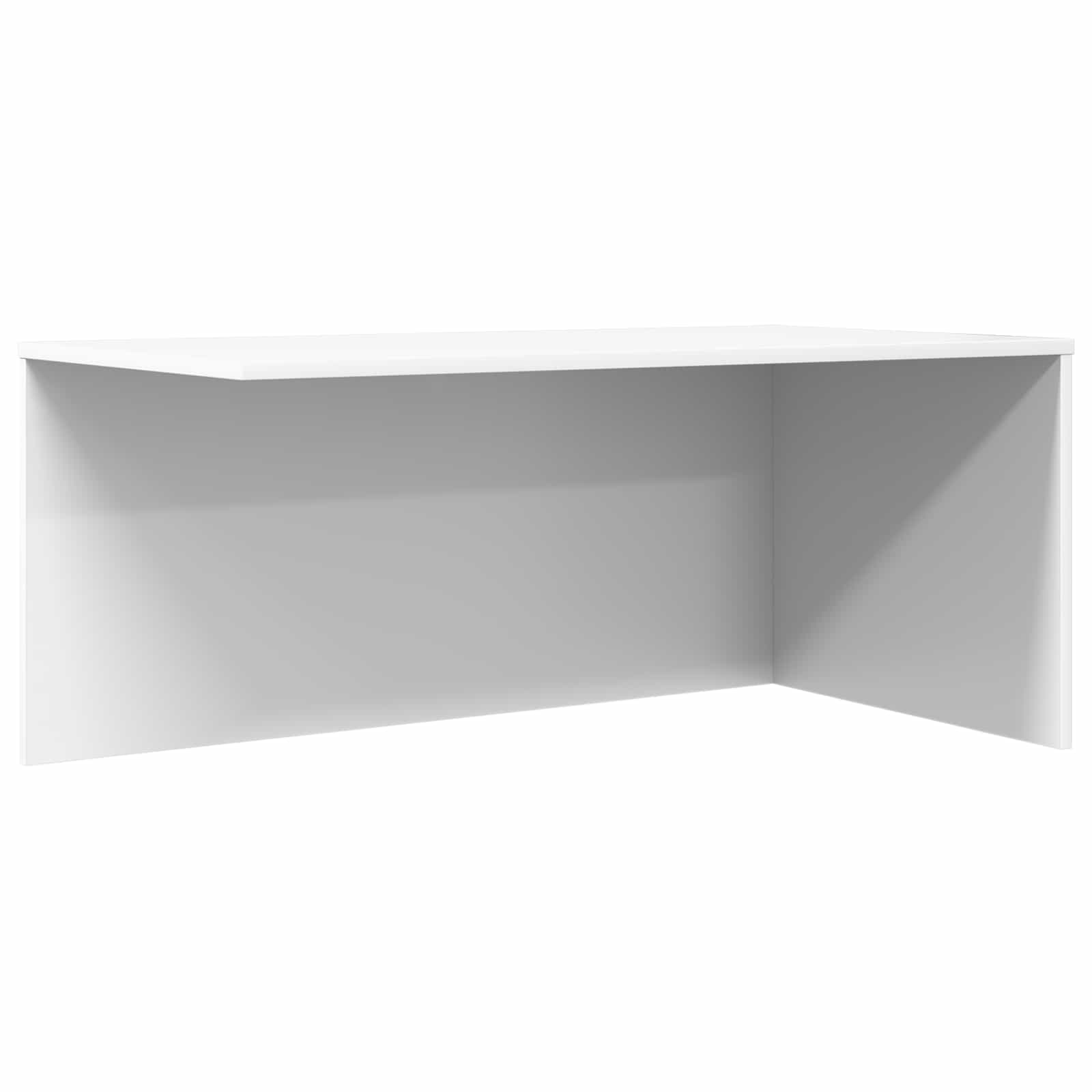 Set di Tavolini da Caffè 2 pcs Bianco Legno multistrato