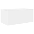 Set di Tavolini da Caffè 2 pcs Bianco Legno multistrato