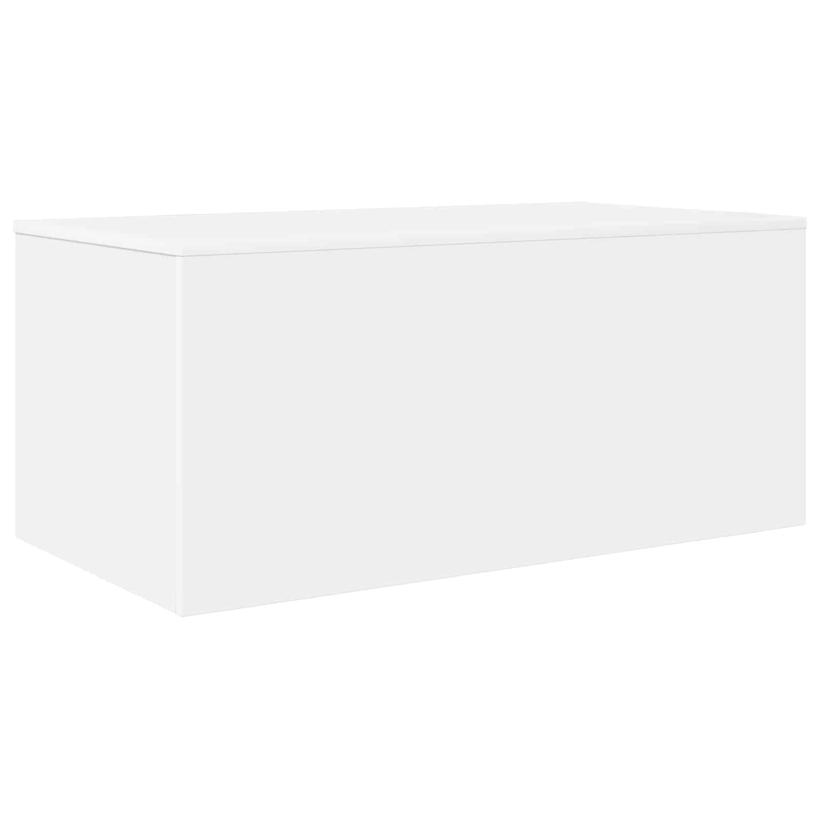Set di Tavolini da Caffè 2 pcs Bianco Legno multistrato