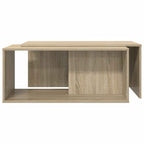 Set di Tavolini da Caffè 2 pcs Rovere Sonoma Legno multistrato