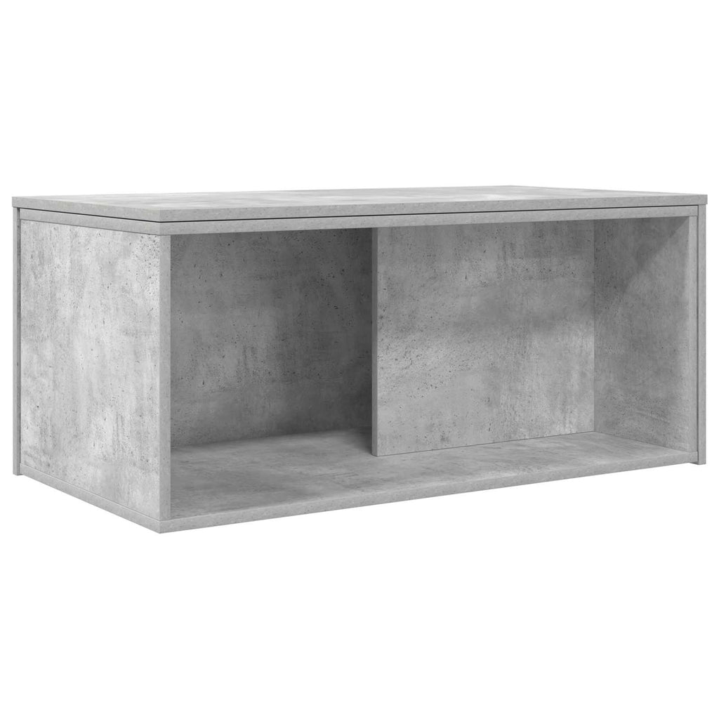Set di Tavolini da Caffè 2 pcs Grigio cemento Legno multistrato