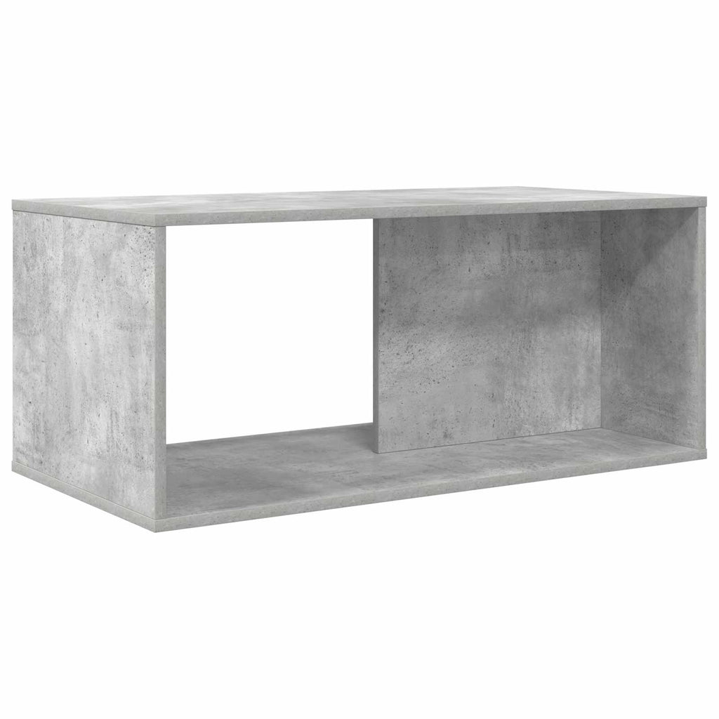 Set di Tavolini da Caffè 2 pcs Grigio cemento Legno multistrato