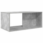 Set di Tavolini da Caffè 2 pcs Grigio cemento Legno multistrato