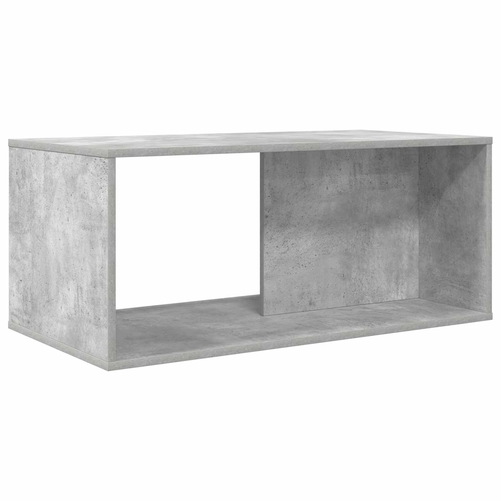 Set di Tavolini da Caffè 2 pcs Grigio cemento Legno multistrato