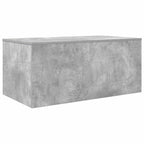 Set di Tavolini da Caffè 2 pcs Grigio cemento Legno multistrato