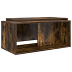 Set di Tavolini da Caffè 2 pcs Rovere fumé Legno multistrato