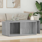 Set di Tavolini da Caffè 2 pcs Grigio Sonoma Legno multistrato