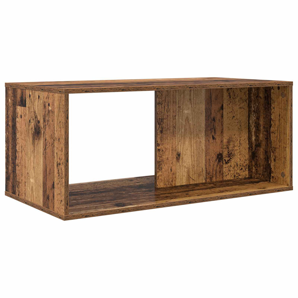 Set di Tavolini da Caffè 2 pcs Legno vecchio Legno multistrato