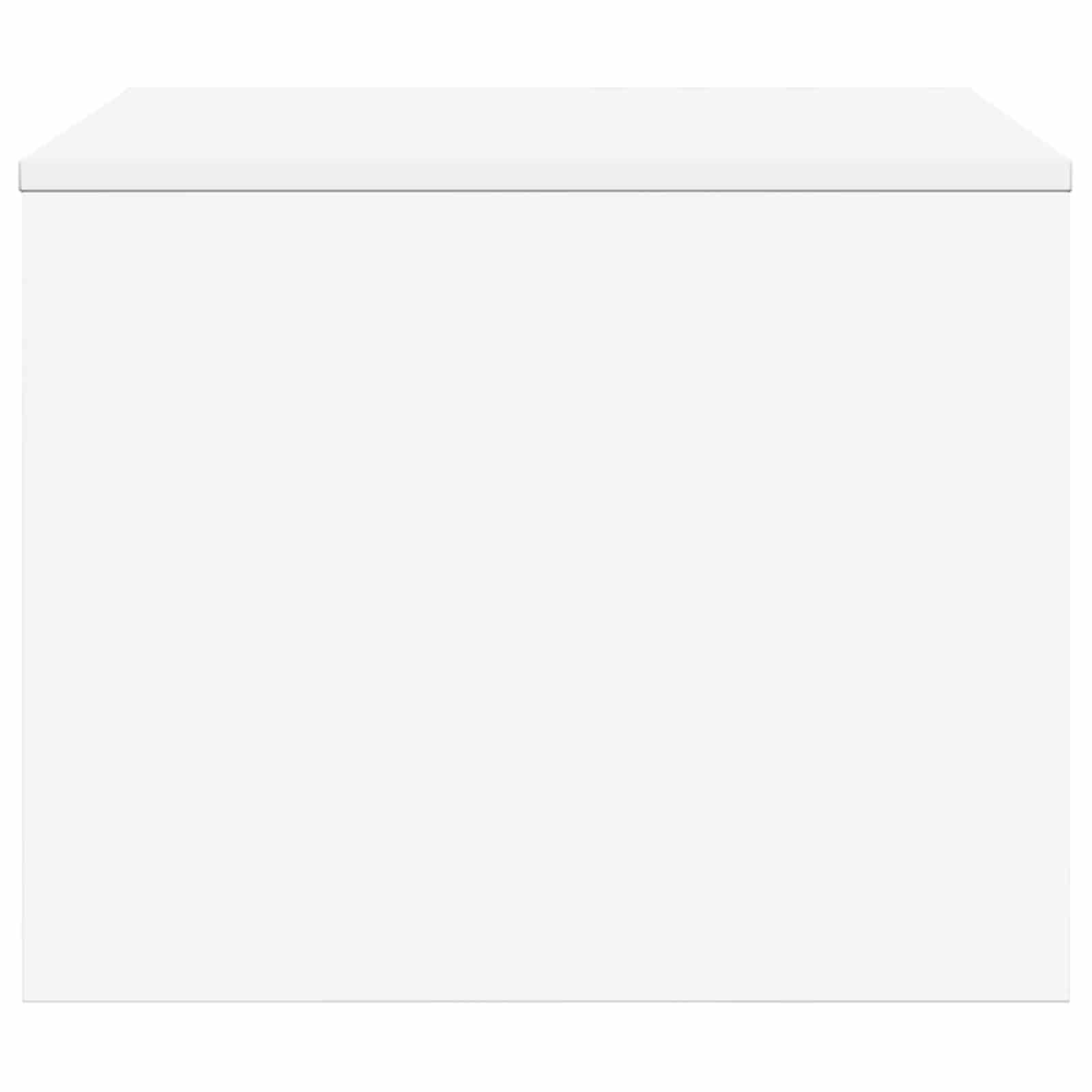 Tavolino da salotto Bianco 60 x 50 x 40 cm Legno multistrato