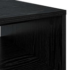 Tavolino da salotto Rovere Nero 60 x 50 x 40 cm