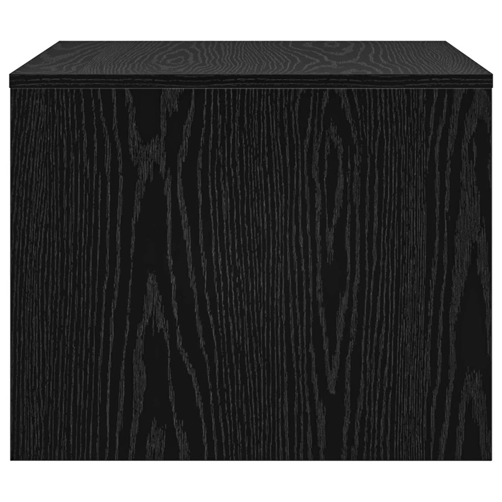 Tavolino da salotto Rovere Nero 60 x 50 x 40 cm