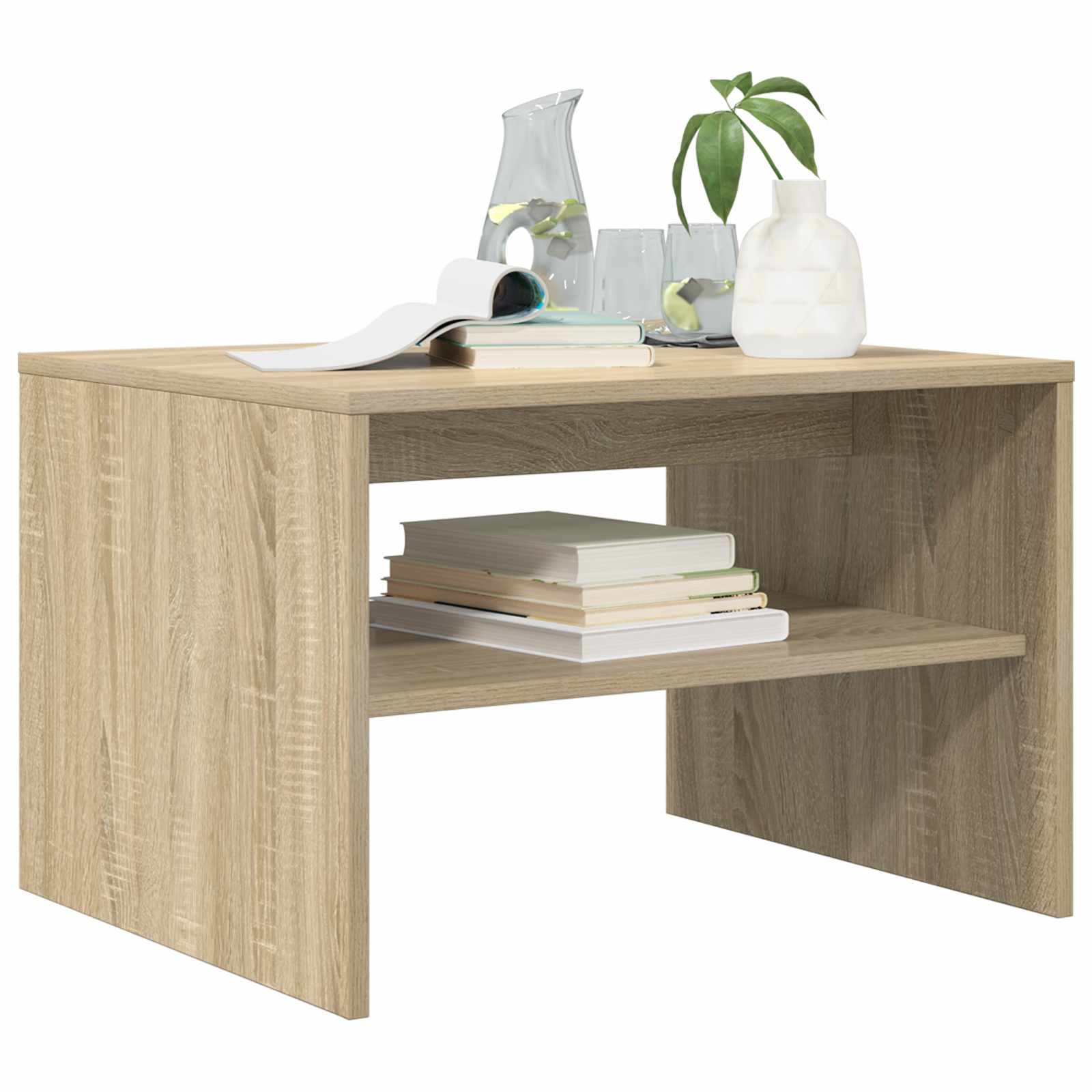 Tavolino da salotto Rovere Sonoma 60 x 50 x 40 cm