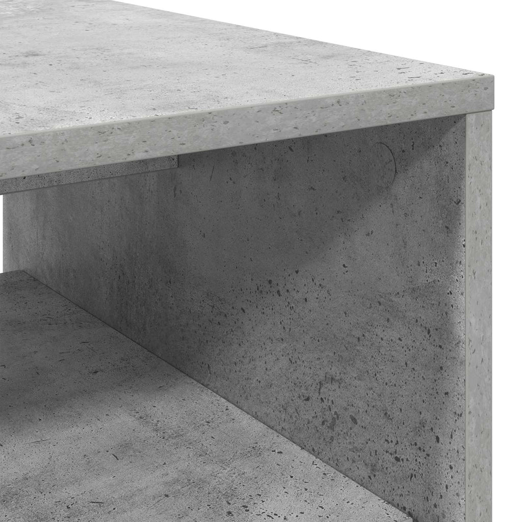 Tavolino da salotto Grigio cemento 60 x 50 x 40 cm