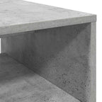Tavolino da salotto Grigio cemento 60 x 50 x 40 cm