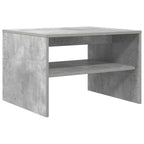 Tavolino da salotto Grigio cemento 60 x 50 x 40 cm