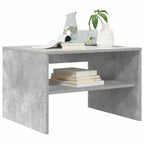 Tavolino da salotto Grigio cemento 60 x 50 x 40 cm