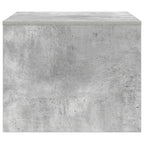 Tavolino da salotto Grigio cemento 60 x 50 x 40 cm