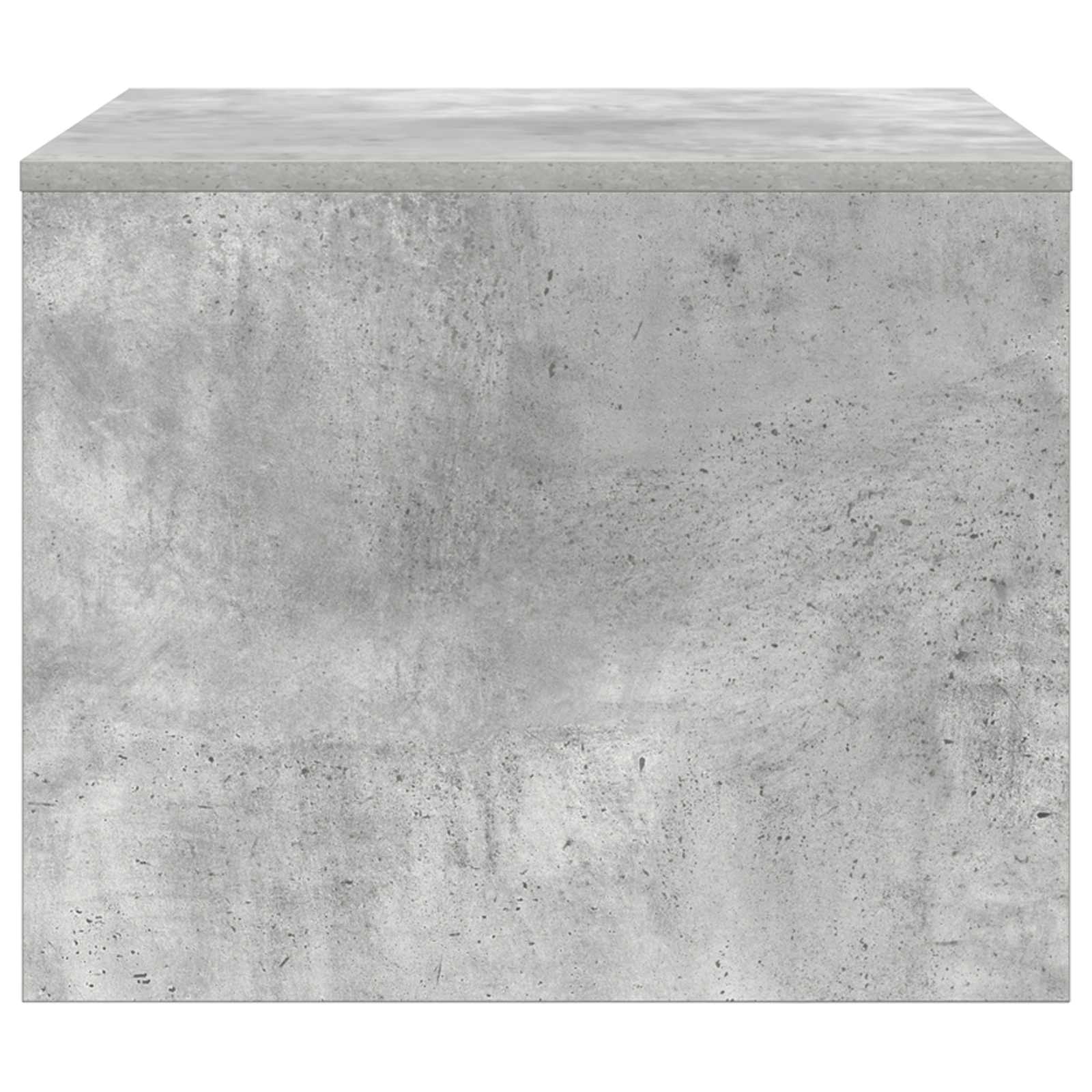 Tavolino da salotto Grigio cemento 60 x 50 x 40 cm