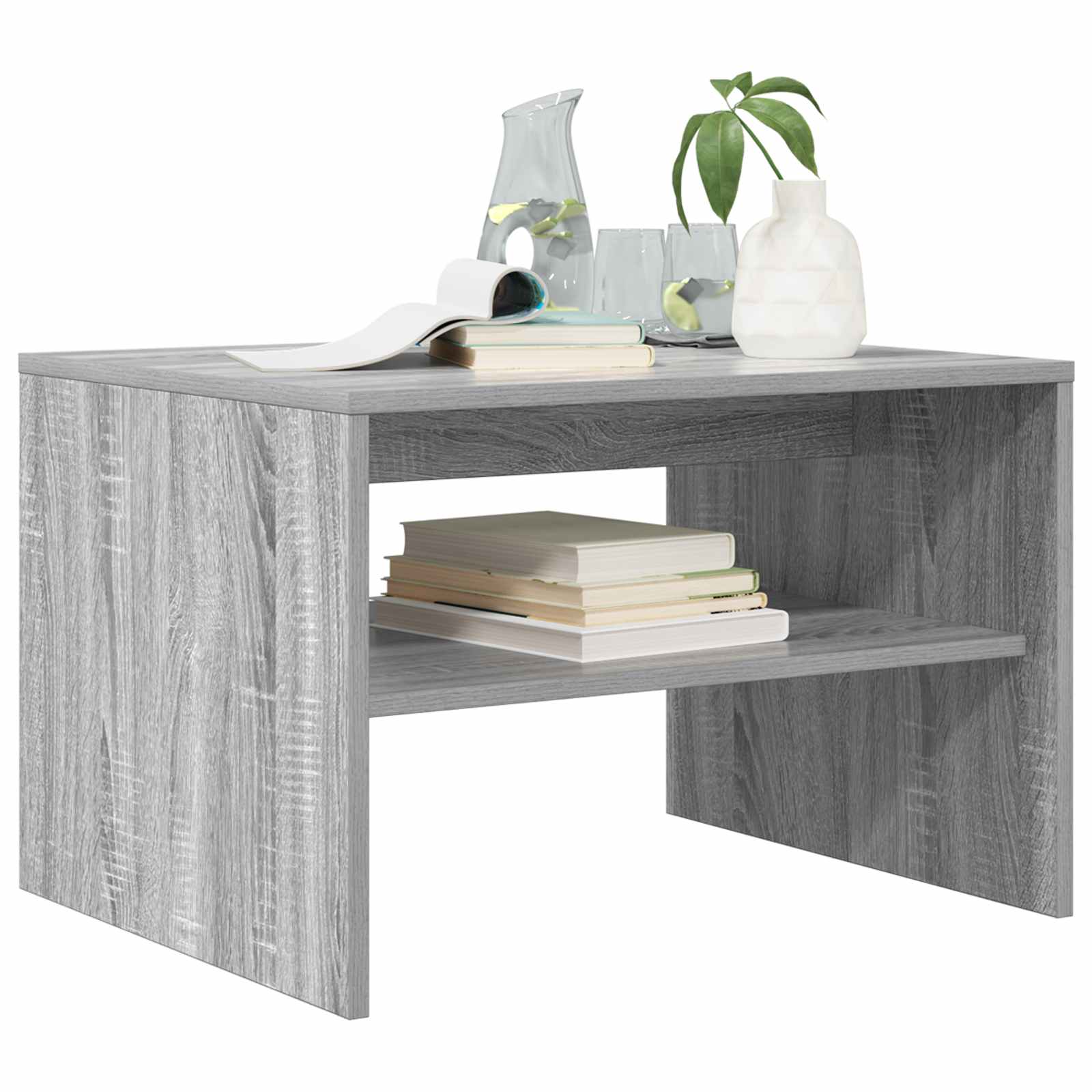 Tavolino da salotto Grigio Sonoma 60 x 50 x 40 cm