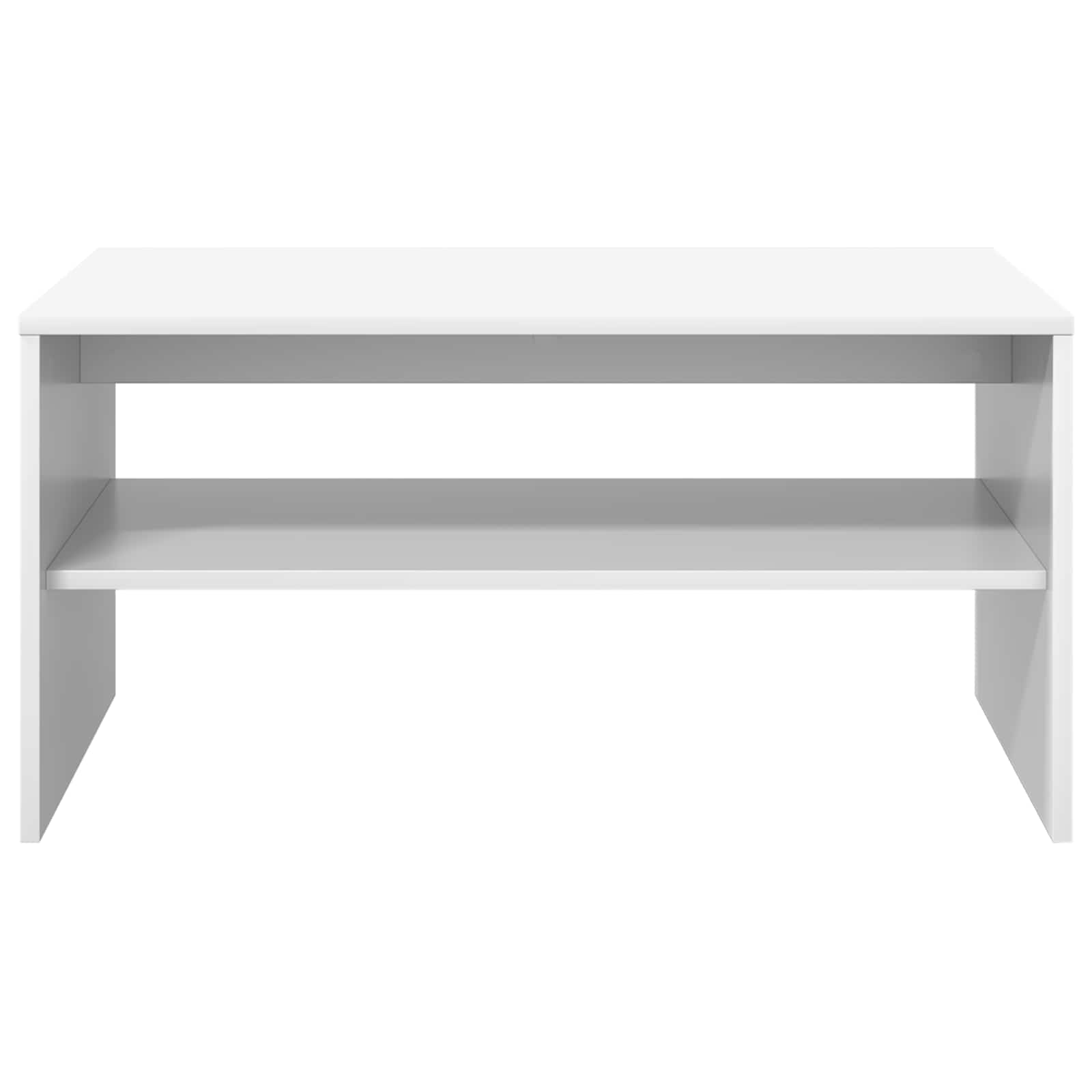 Tavolino da salotto Bianco 80 x 50 x 40 cm Legno multistrato