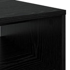 Tavolino da salotto Rovere Nero 80 x 50 x 40 cm