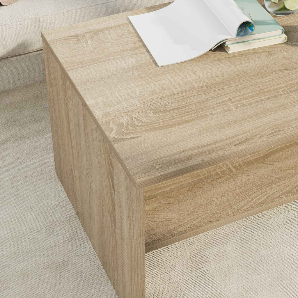 Tavolino da salotto Rovere Sonoma 80 x 50 x 40 cm
