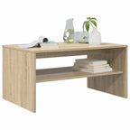 Tavolino da salotto Rovere Sonoma 80 x 50 x 40 cm