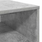 Tavolino da salotto Grigio cemento 80 x 50 x 40 cm