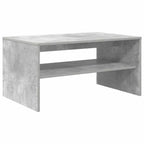 Tavolino da salotto Grigio cemento 80 x 50 x 40 cm