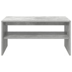 Tavolino da salotto Grigio cemento 80 x 50 x 40 cm