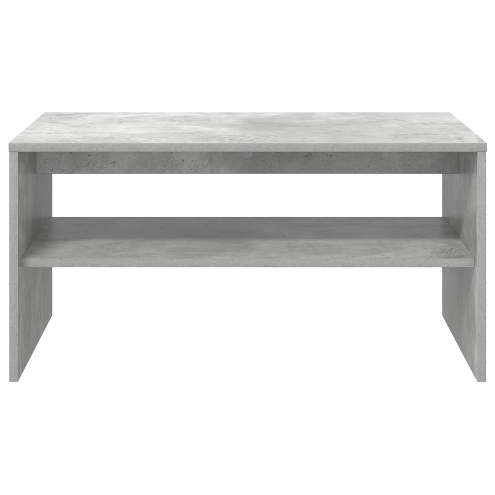 Tavolino da salotto Grigio cemento 80 x 50 x 40 cm