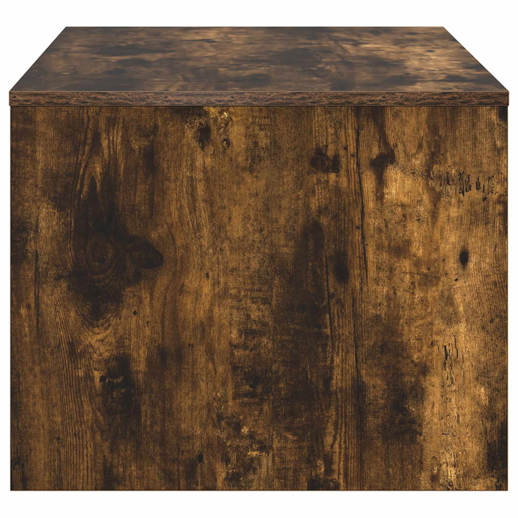 Tavolino da salotto Rovere fumé 80 x 50 x 40 cm