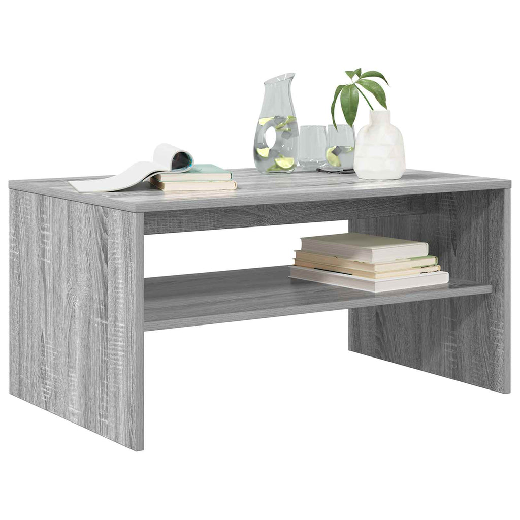 Tavolino da salotto Grigio Sonoma 80 x 50 x 40 cm