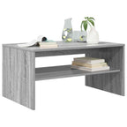 Tavolino da salotto Grigio Sonoma 80 x 50 x 40 cm
