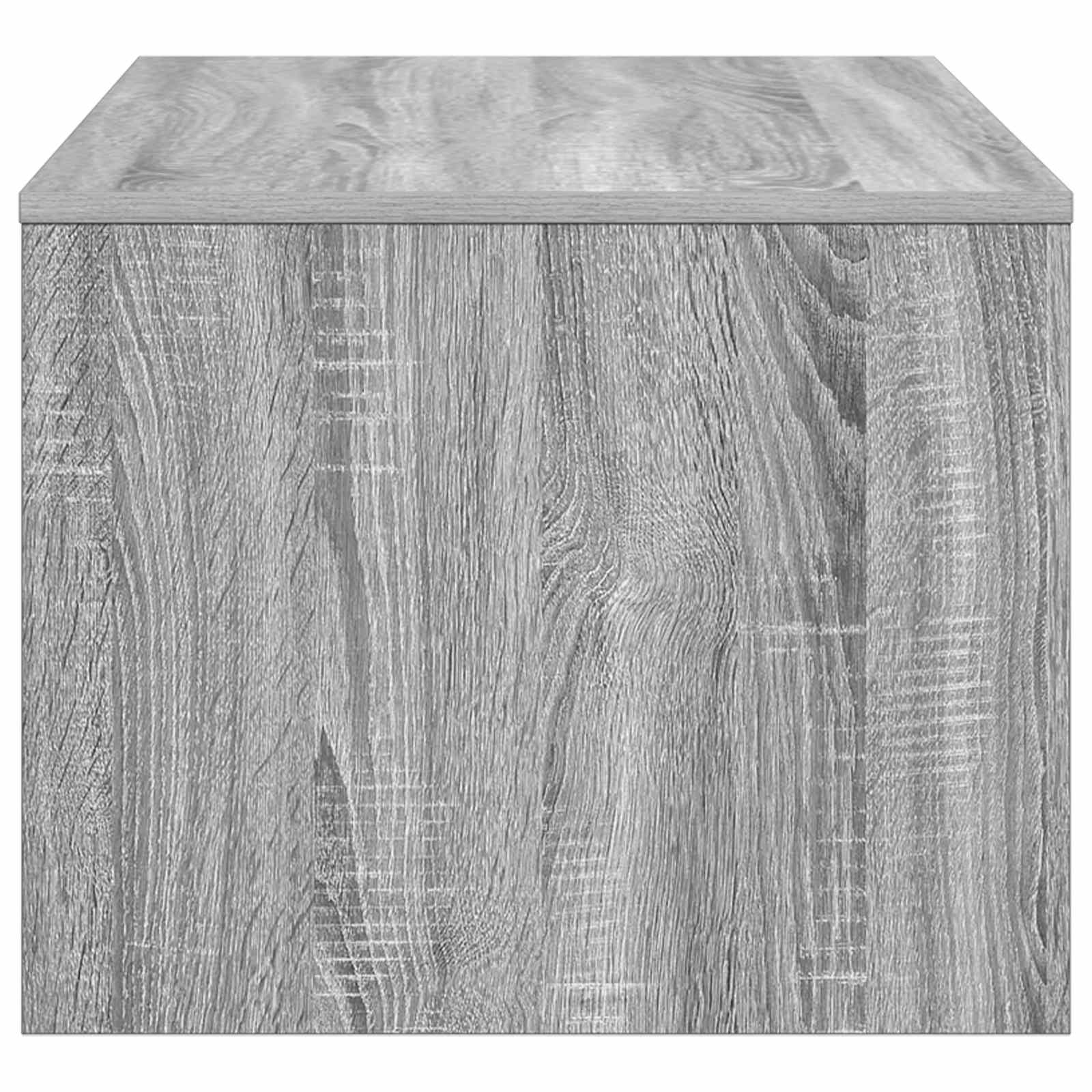 Tavolino da salotto Grigio Sonoma 80 x 50 x 40 cm