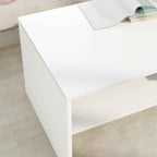 Tavolino da salotto Bianco 100 x 50 x 40 cm Legno multistrato