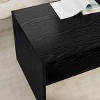 Tavolino da salotto Rovere Nero 100 x 50 x 40 cm