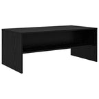 Tavolino da salotto Rovere Nero 100 x 50 x 40 cm