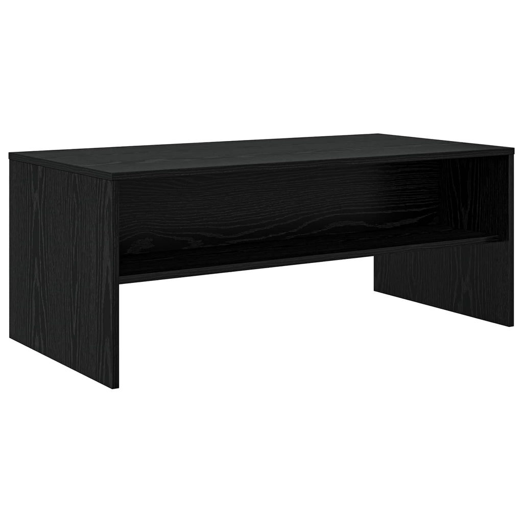 Tavolino da salotto Rovere Nero 100 x 50 x 40 cm