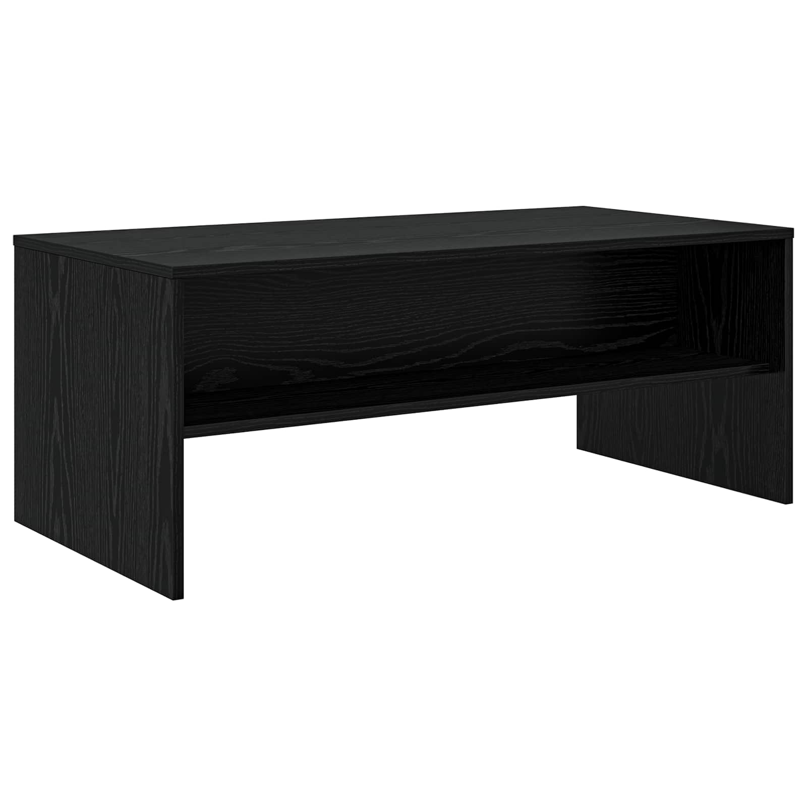 Tavolino da salotto Rovere Nero 100 x 50 x 40 cm