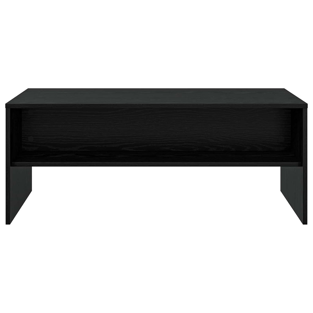 Tavolino da salotto Rovere Nero 100 x 50 x 40 cm
