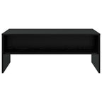 Tavolino da salotto Rovere Nero 100 x 50 x 40 cm