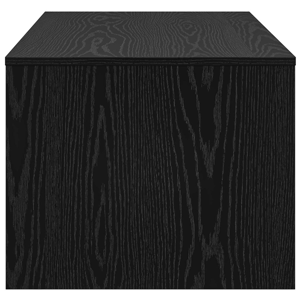 Tavolino da salotto Rovere Nero 100 x 50 x 40 cm