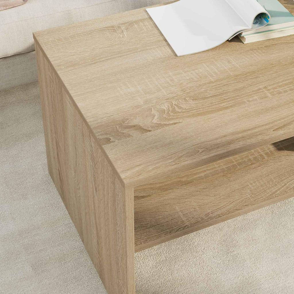 Tavolino da salotto Rovere Sonoma 100 x 50 x 40 cm
