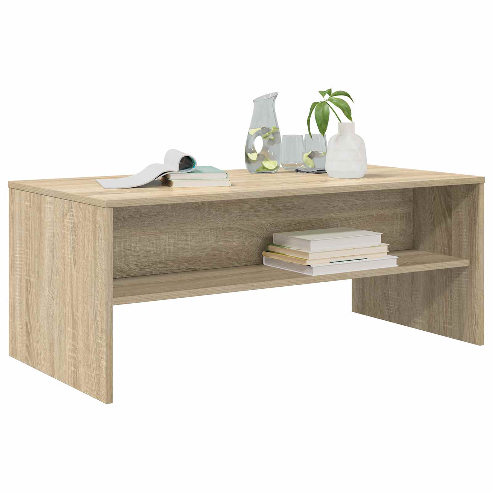 Tavolino da salotto Rovere Sonoma 100 x 50 x 40 cm